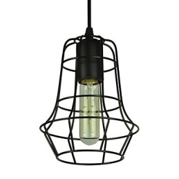 Candelabru de epocă în stil european elegant pentru lumina suspendată neagră
