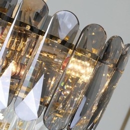 Plafoniera cu pandantiv din cristal