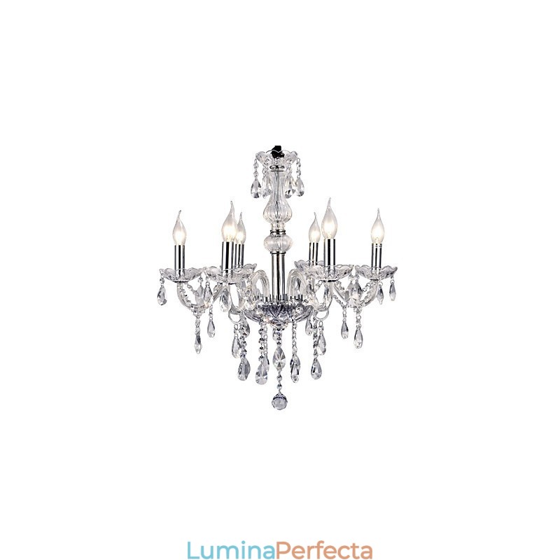 Candelabru din metal galvanizat modern contemporan