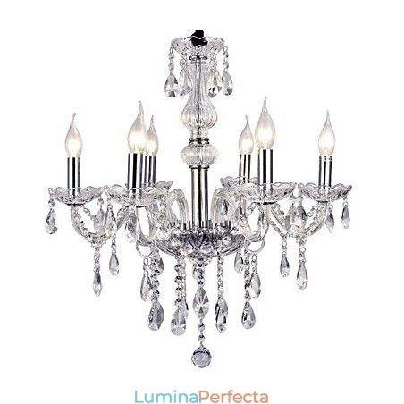 Candelabru din metal galvanizat modern contemporan