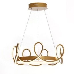 Lampă suspendată modernă Crown pendantavă aluminiu 1 lumină