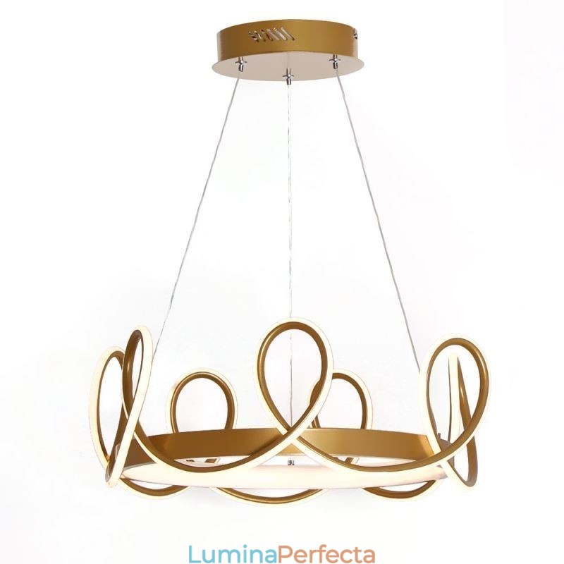 Lampă suspendată modernă Crown pendantavă aluminiu 1 lumină
