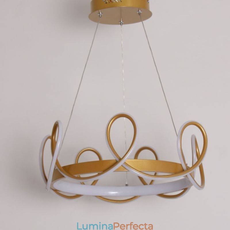 Lampă suspendată modernă Crown pendantavă aluminiu 1 lumină