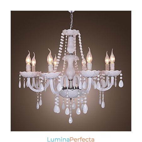 Candelabru din cristal galvanizat Rustic Lodge Candelabru din cristal galvanizat Rustic Lodge
