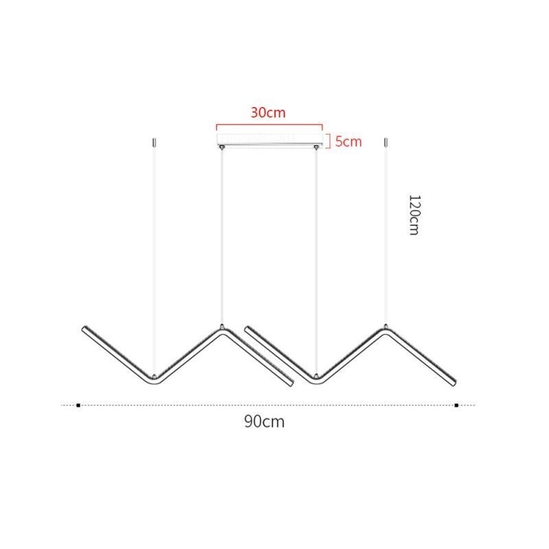 Lampă suspendată Corp de iluminat decorativ minimalist