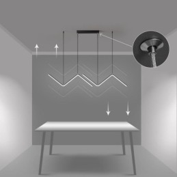 Lampă suspendată Corp de iluminat decorativ minimalist