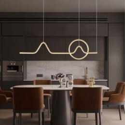 Lampă suspendată Corp de iluminat decorativ minimalist 52W