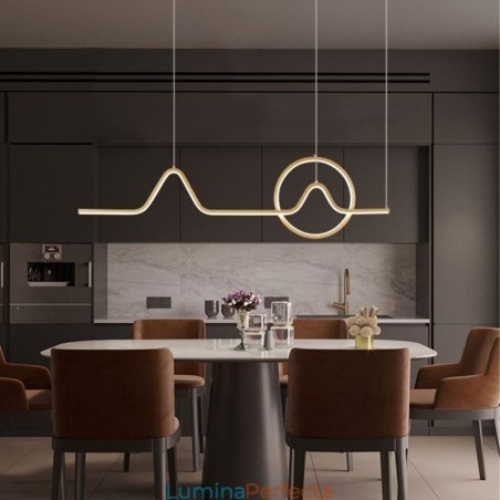 Lampă suspendată Corp de iluminat decorativ minimalist 52W Lampă suspendată Corp de iluminat decorativ minimalist 52W