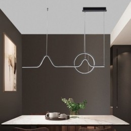 Lampă suspendată Corp de iluminat decorativ minimalist 52W