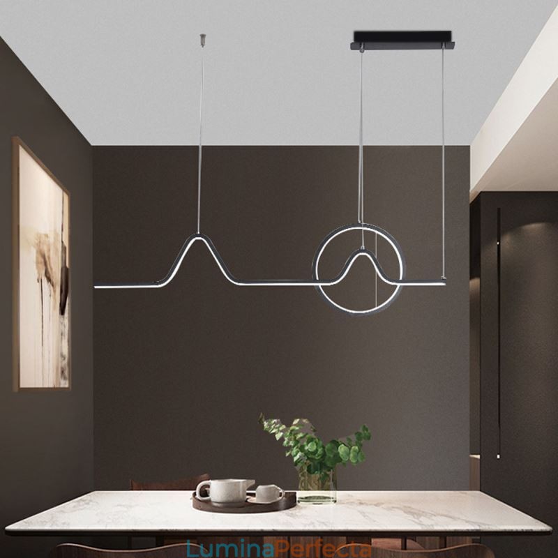 Lampă suspendată Corp de iluminat decorativ minimalist 52W