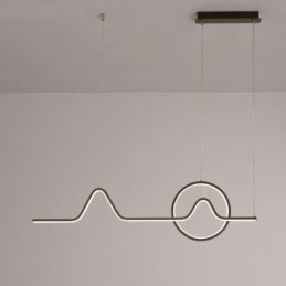 Lampă suspendată Corp de iluminat decorativ minimalist 52W