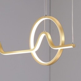 Lampă suspendată Corp de iluminat decorativ minimalist 52W