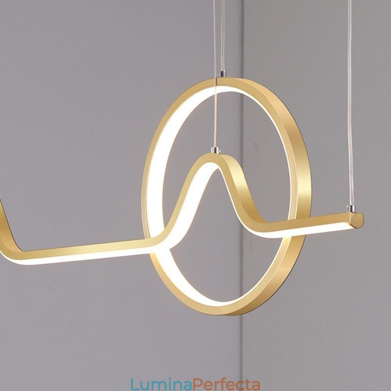 Lampă suspendată Corp de iluminat decorativ minimalist 52W
