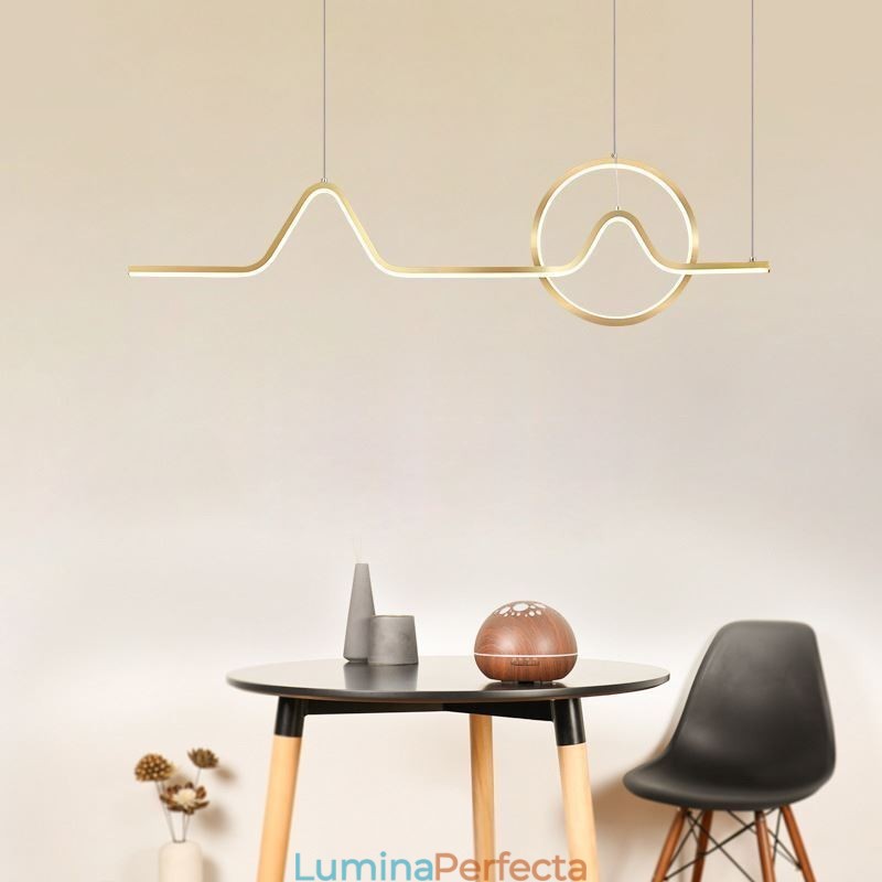 Lampă suspendată Corp de iluminat decorativ minimalist 52W