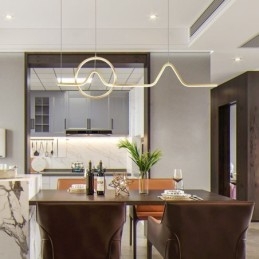 Lampă suspendată Corp de iluminat decorativ minimalist 52W