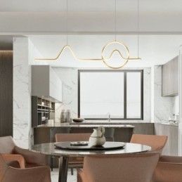 Lampă suspendată Corp de iluminat decorativ minimalist 52W