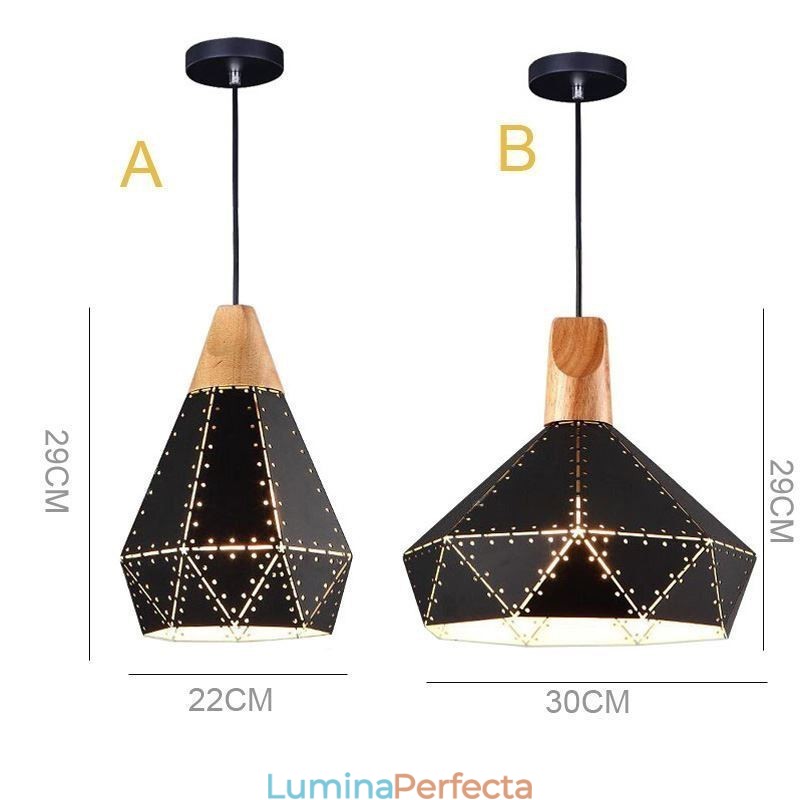 Abajur de lampă cu suspendare retro vintage industrială