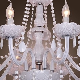 Candelabru din cristal galvanizat Rustic Lodge