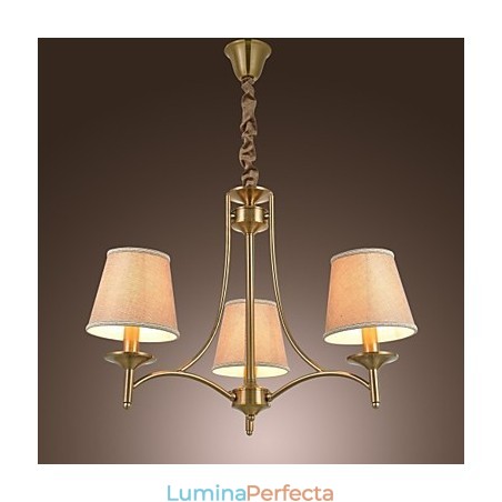 Modern Contemporan Tradițional Clasic Rustic Lodge Vintage Island Candelabru din metal din alamă