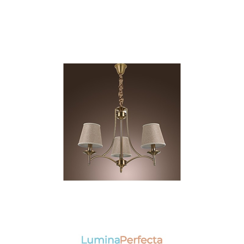 Modern Contemporan Tradițional Clasic Rustic Lodge Vintage Island Candelabru din metal din alamă