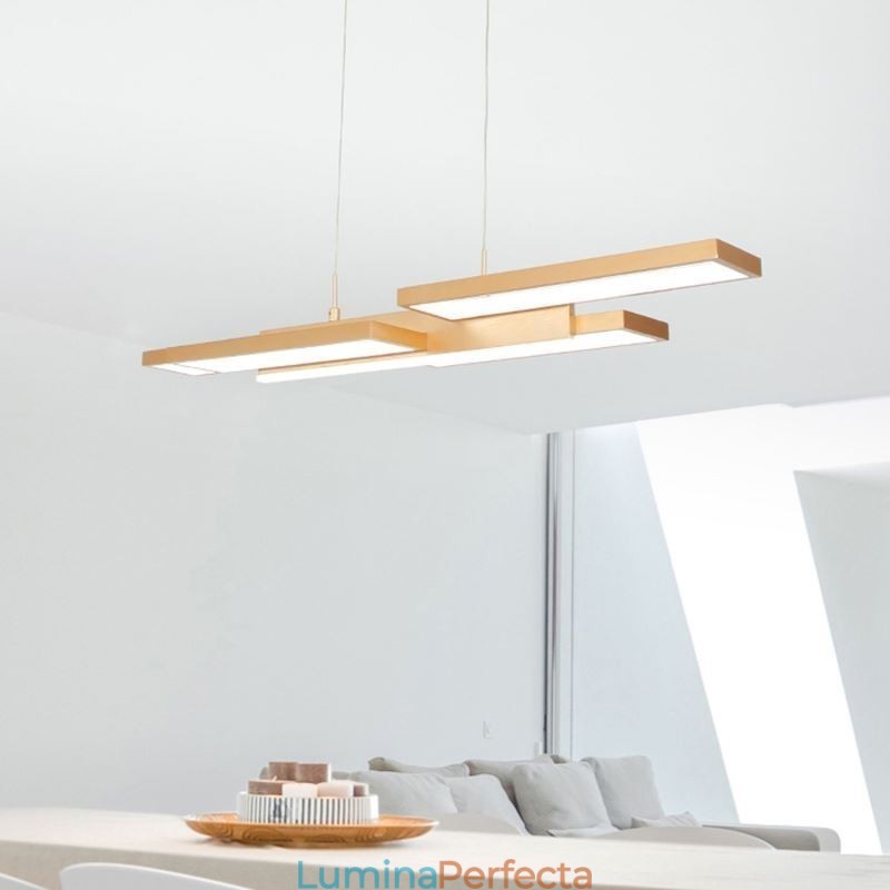Lumină suspendată modernă Plafoniera orizontală