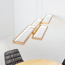 Lumină suspendată modernă Plafoniera orizontală