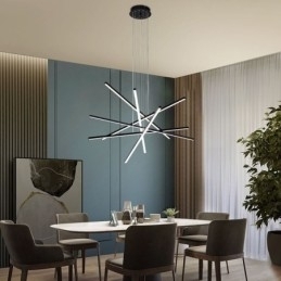 Lumină suspendată liniară cu suspendare Corp de iluminat decorativ