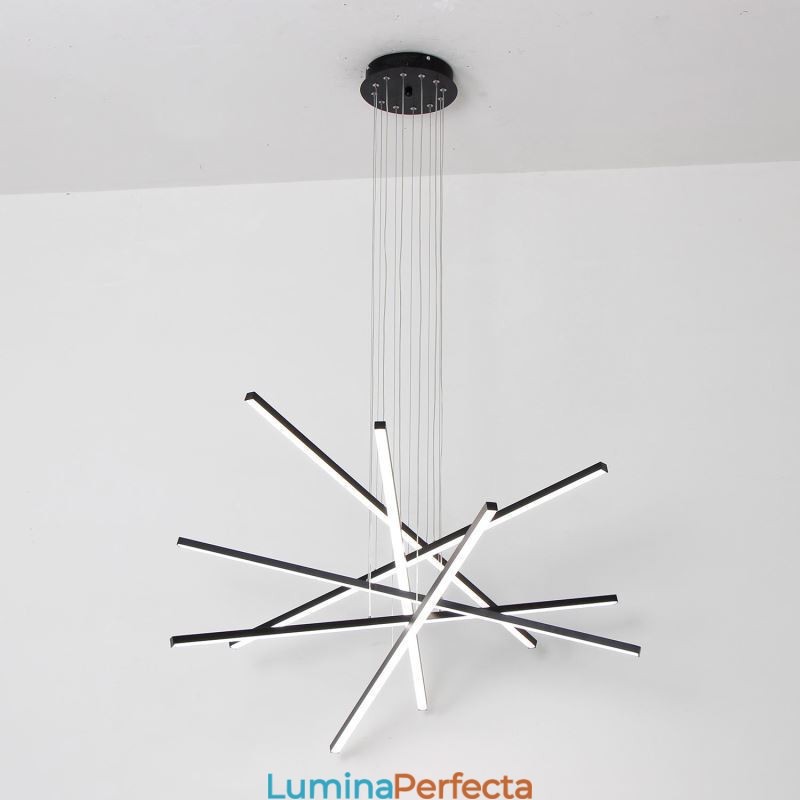 Lumină suspendată liniară cu suspendare Corp de iluminat decorativ
