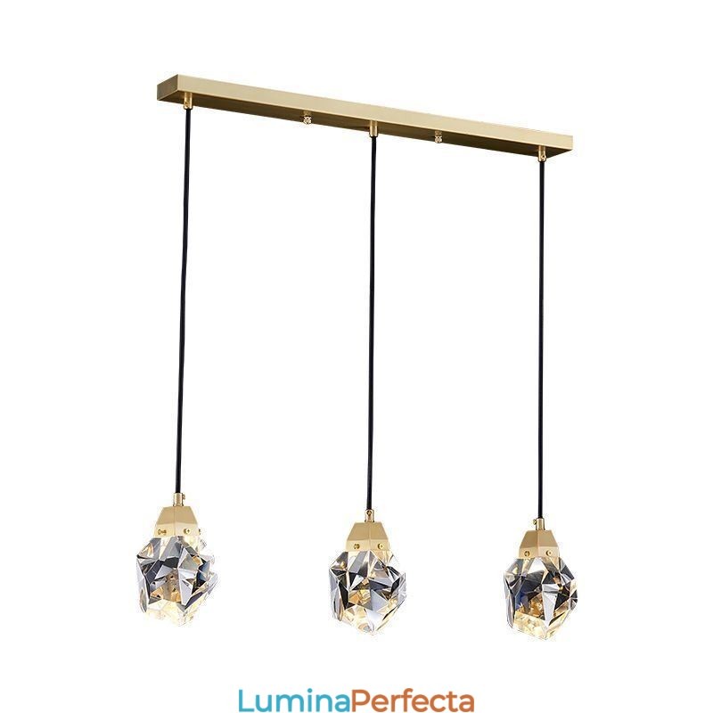 Plafoniera cu mini bilă simplă de cristal