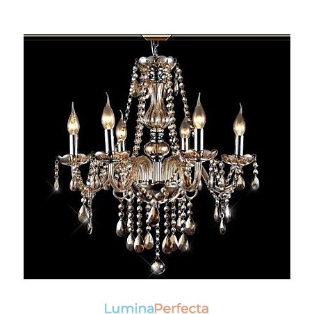 Candelabru din sticlă galvanizată, modern, contemporan, tradițional, clasic, de epocă Candelabru din sticlă galvanizată, modern, contemporan, tradițional, clasic, de epocă