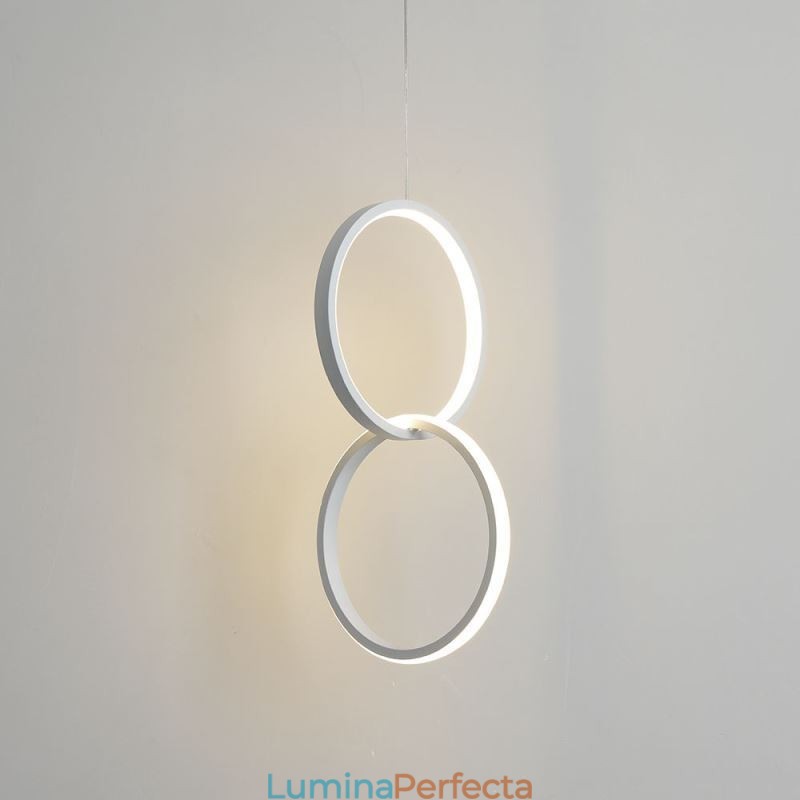 Lampă suspendată cu inel dublu Mimimalist
