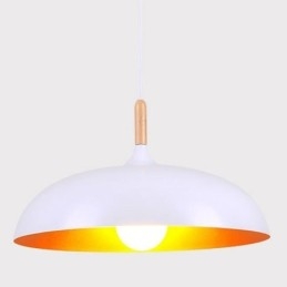 Lampă suspendată modernă Corp de iluminat decorativ minimalist negru alb