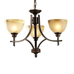 Candelabru elegant cu 3 lumini in lumina calda
