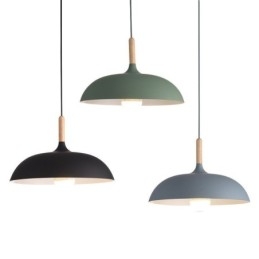 Lampă suspendată modernă Lampă suspendată colorată Macaron