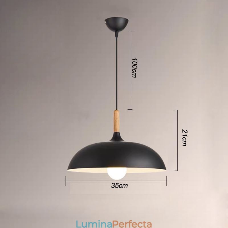 Lampă suspendată modernă Lampă suspendată colorată Macaron