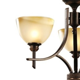 Candelabru elegant cu 3 lumini in lumina calda