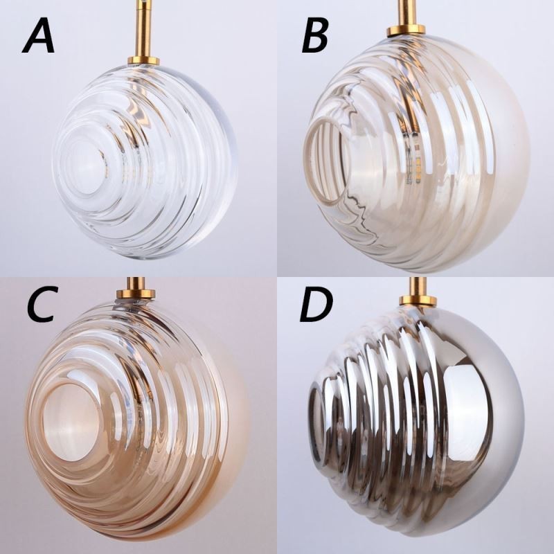 Lampă suspendată din sticlă Decorativă Creativă Glob de sticlă Loft