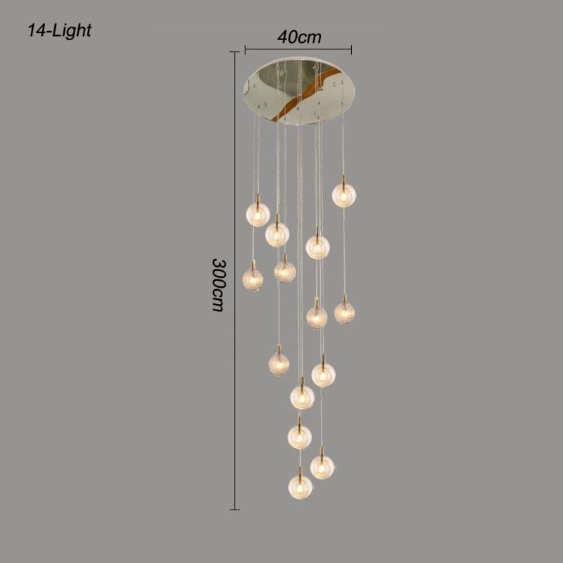 Lampă suspendată din sticlă Decorativă Creativă Glob de sticlă Loft