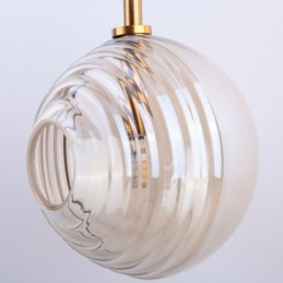 Lampă suspendată din sticlă Decorativă Creativă Glob de sticlă Loft