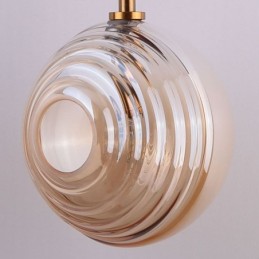 Lampă suspendată din sticlă Decorativă Creativă Glob de sticlă Loft