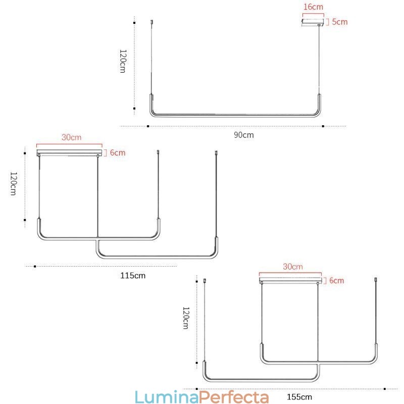 Lampă suspendată Lampă suspendată modernă minimalistă