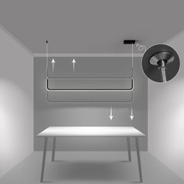 Lampă suspendată Lampă suspendată modernă minimalistă