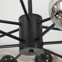 Lampă de suspendare Magic Bean Lampă de suspendare Gypsophila cu bilă de sticlă în stil nordic