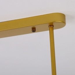 Candelabru Glob de sticlă Tip orizontal Lampă suspendată