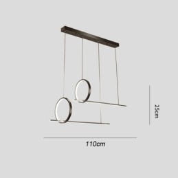 Lampă suspendată Corp de iluminat decorativ minimalist