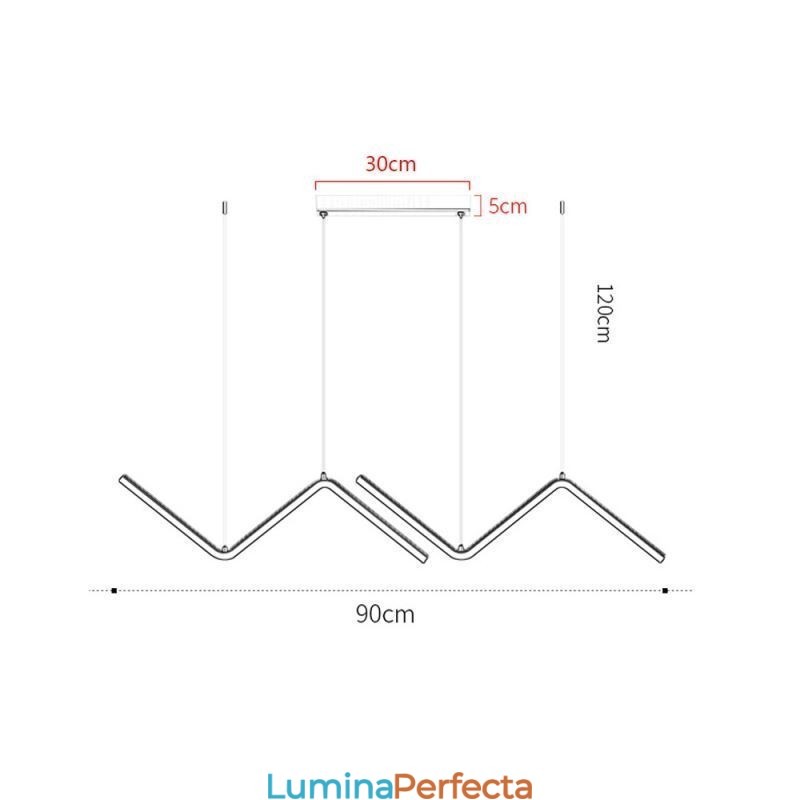 Lampă suspendată Corp de iluminat decorativ minimalist