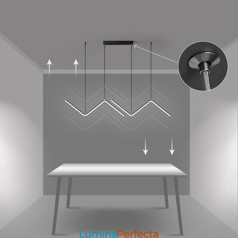 Lampă suspendată Corp de iluminat decorativ minimalist