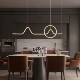Lampă suspendată Corp de iluminat decorativ minimalist 52W