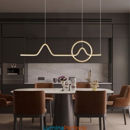 Lampă suspendată Corp de iluminat decorativ minimalist 52W Lampă suspendată Corp de iluminat decorativ minimalist 52W