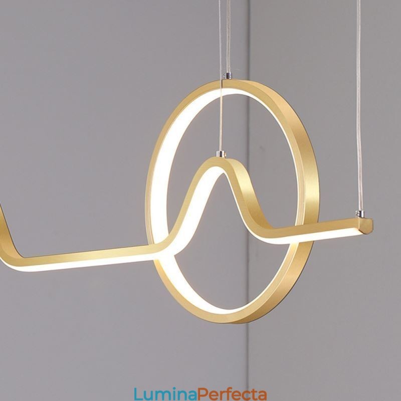 Lampă suspendată Corp de iluminat decorativ minimalist 52W